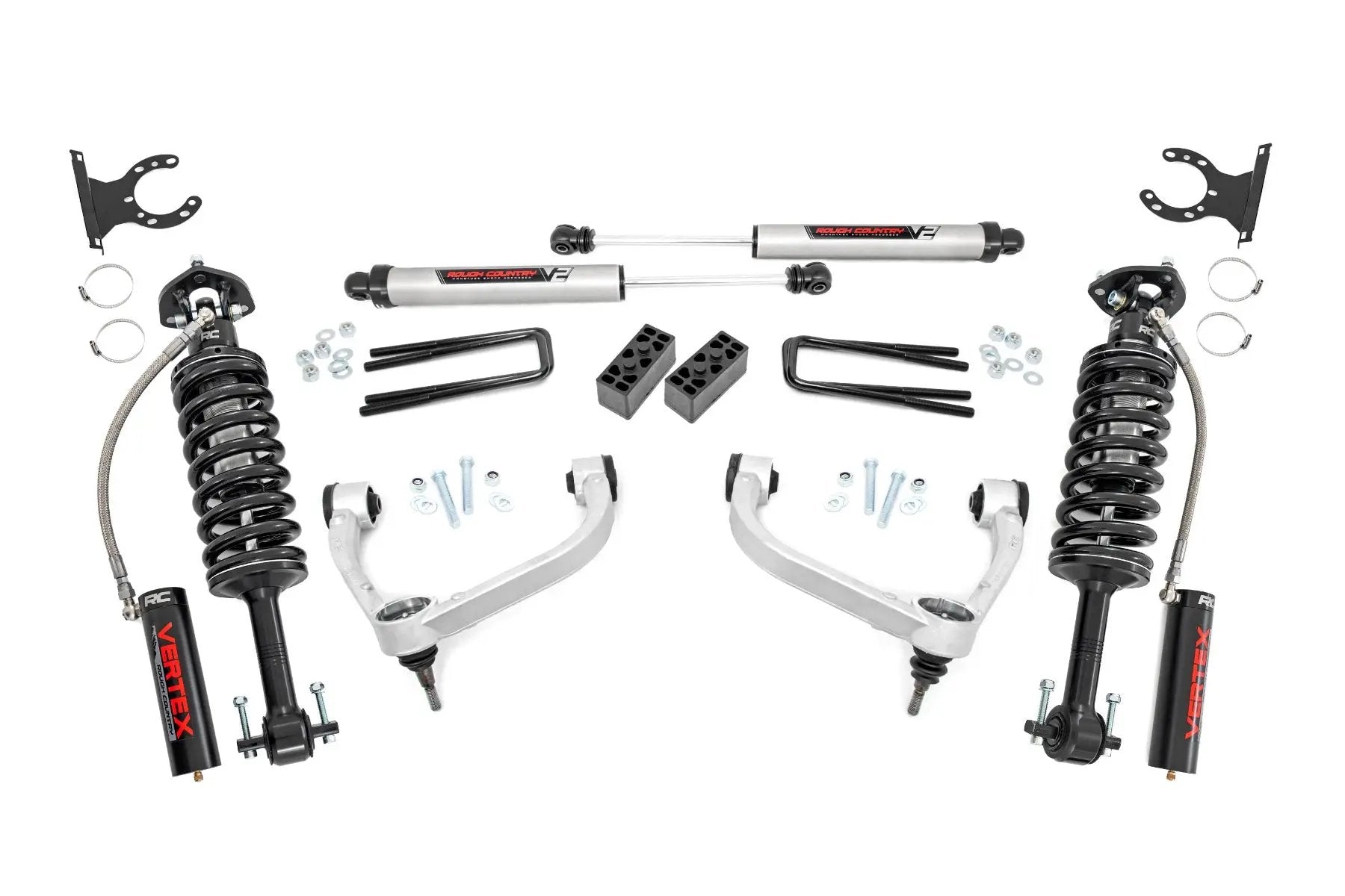 3 Inch Lift Kit | UCAs | Vertex/V2 | Ford F-150 4WD (2014-2020) by Rough Country