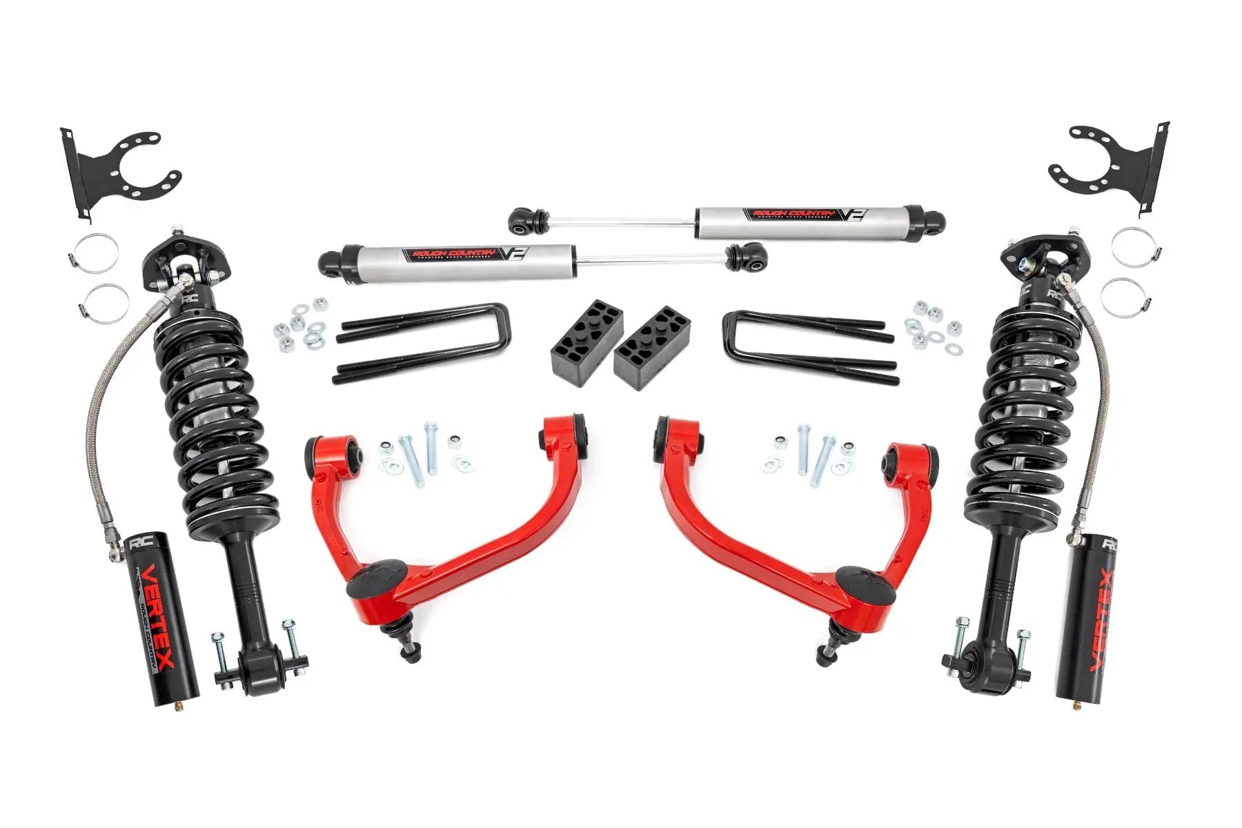 3 Inch Lift Kit | UCAs | Vertex/V2 | Ford F-150 4WD (2014-2020) by Rough Country