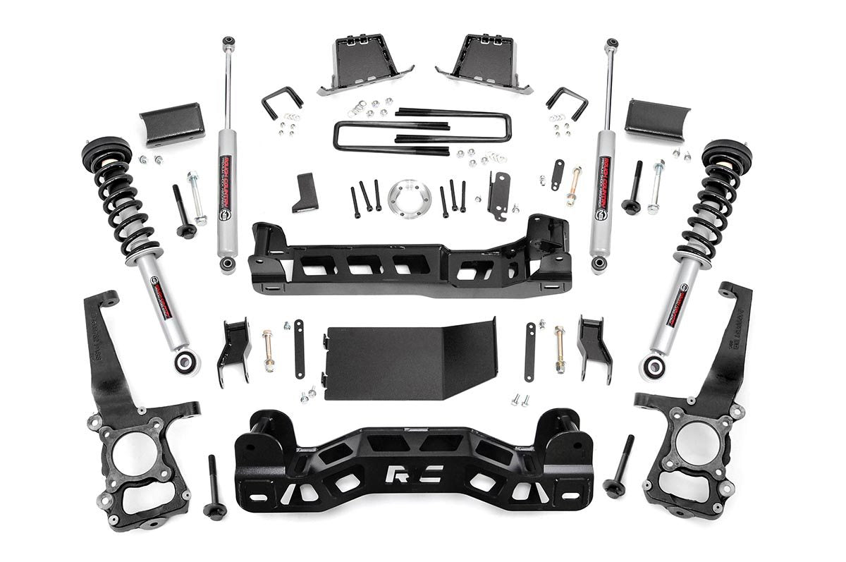 6 Inch Lift Kit | N3 Struts | Ford F-150 4WD (2009-2010) by Rough Country