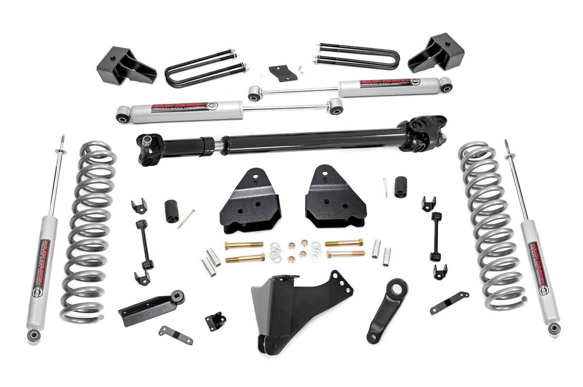 4.5 Inch Lift Kit | DRW | FR Drive Shaft | Ford F-350 Super Duty 4WD (17-22) by Rough Country