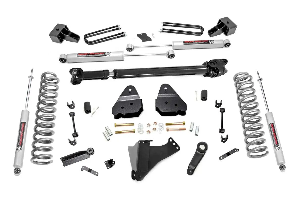 4.5 Inch Lift Kit | DRW | FR Drive Shaft | Ford F-350 Super Duty 4WD (17-22) by Rough Country
