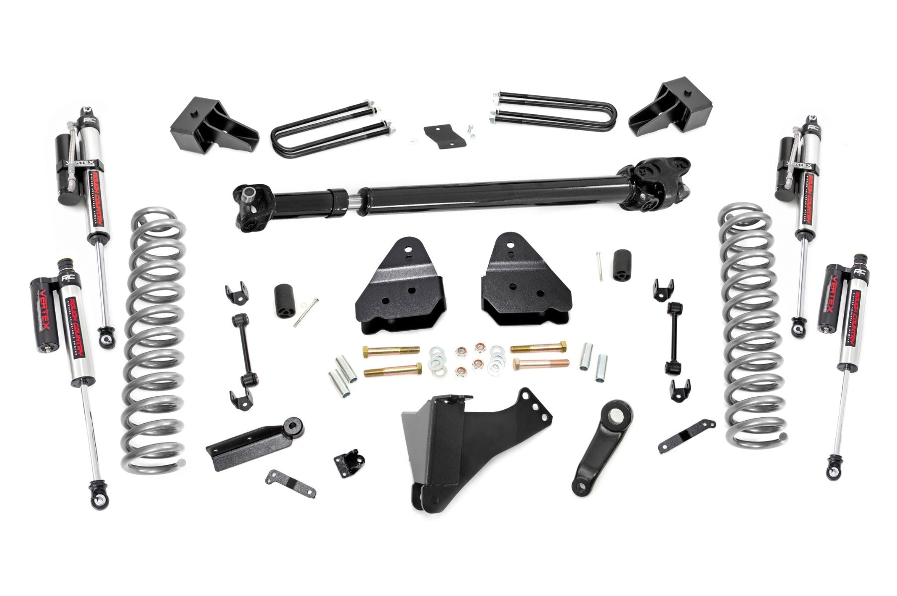 4.5 Inch Lift Kit | DRW | FR D/S | Vertex | Ford F-350 Super Duty 4WD (17-22) by Rough Country