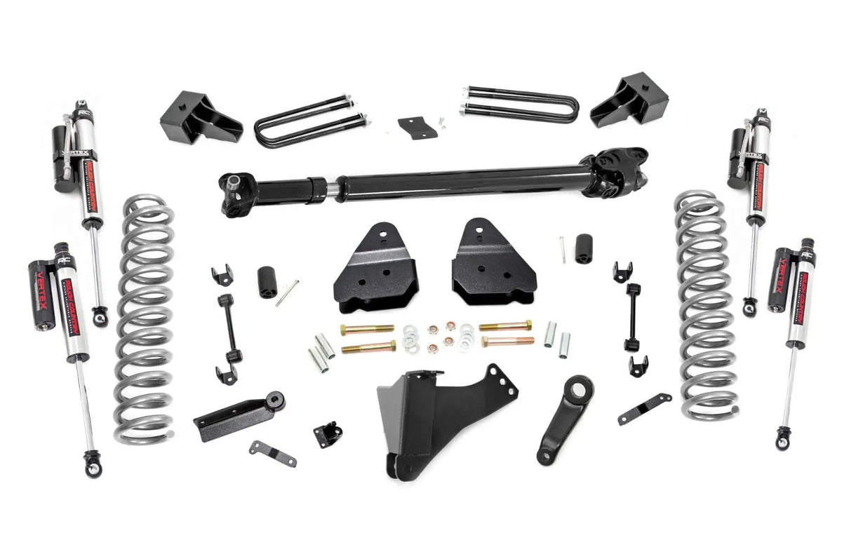 4.5 Inch Lift Kit | DRW | FR D/S | Vertex | Ford F-350 Super Duty 4WD (17-22) by Rough Country