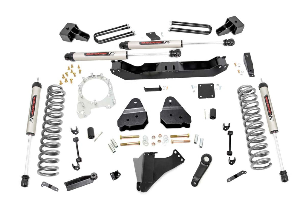 4.5 Inch Lift Kit | Dually | V2 | Ford F-350 Super Duty 4WD (2017-2022) by Rough Country