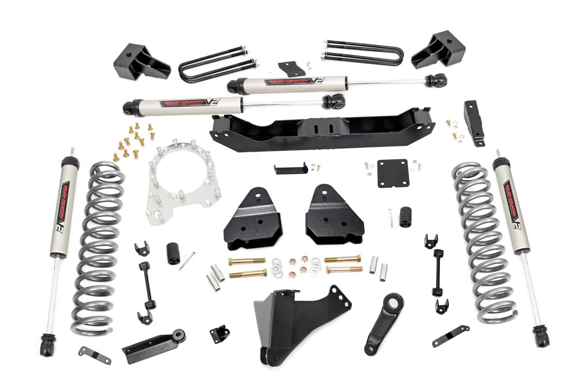 4.5 Inch Lift Kit | Dually | V2 | Ford F-350 Super Duty 4WD (2017-2022) by Rough Country