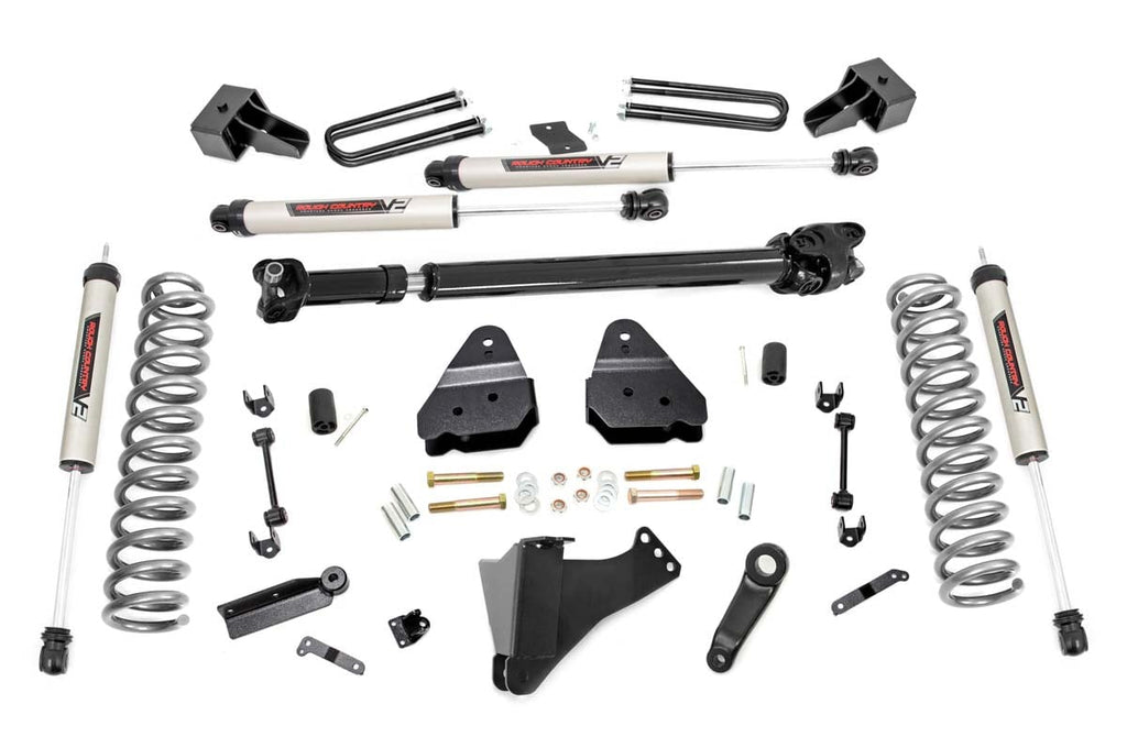 4.5 Inch Lift Kit | DRW | D/S | V2 | Ford F-350 Super Duty 4WD (2017-2022) by Rough Country