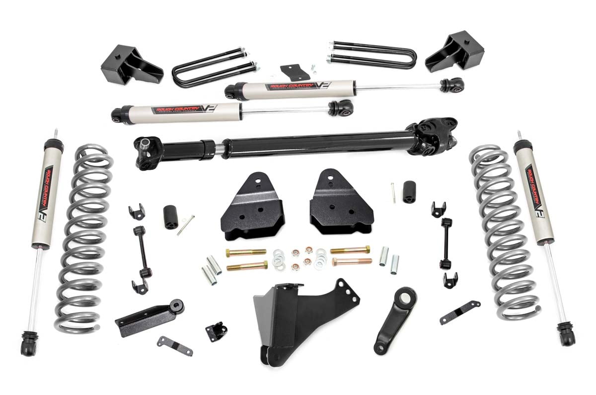 4.5 Inch Lift Kit | DRW | D/S | V2 | Ford F-350 Super Duty 4WD (2017-2022) by Rough Country