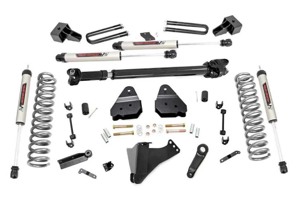 4.5 Inch Lift Kit | DRW | D/S | V2 | Ford F-350 Super Duty 4WD (2017-2022) by Rough Country