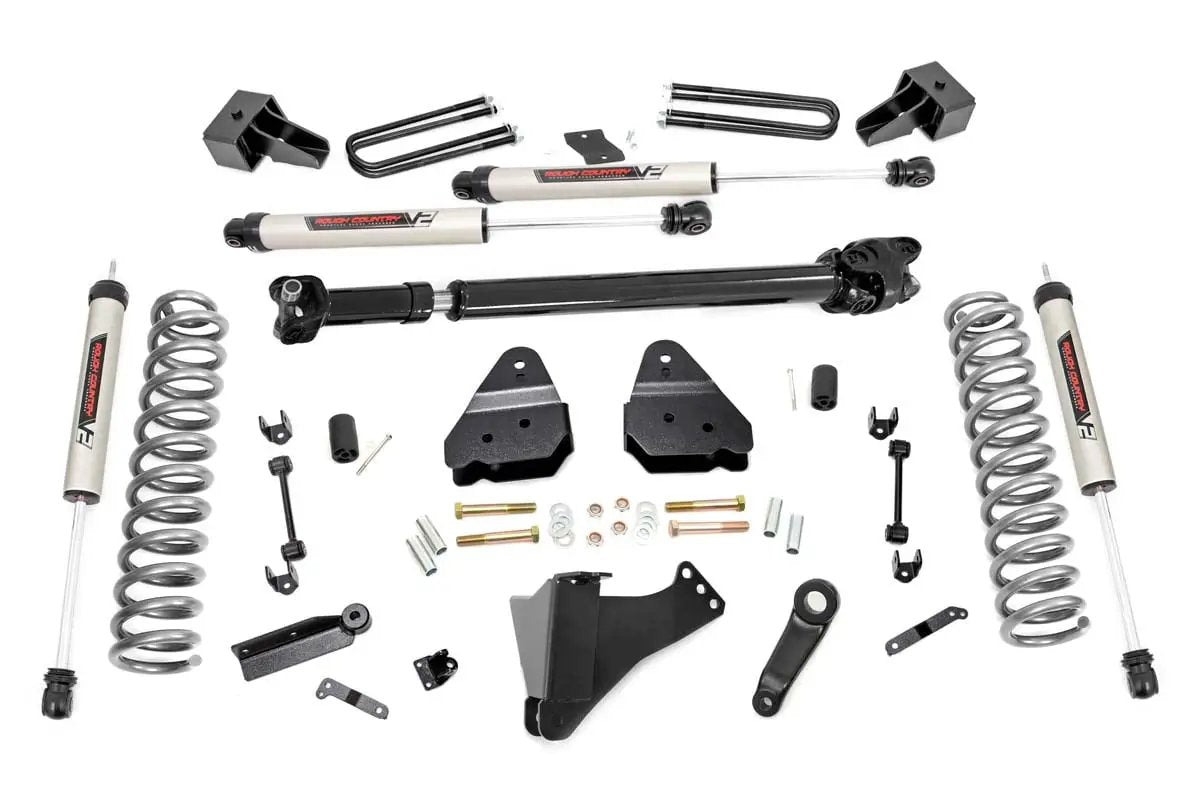 4.5 Inch Lift Kit | DRW | D/S | V2 | Ford F-350 Super Duty 4WD (2017-2022) by Rough Country