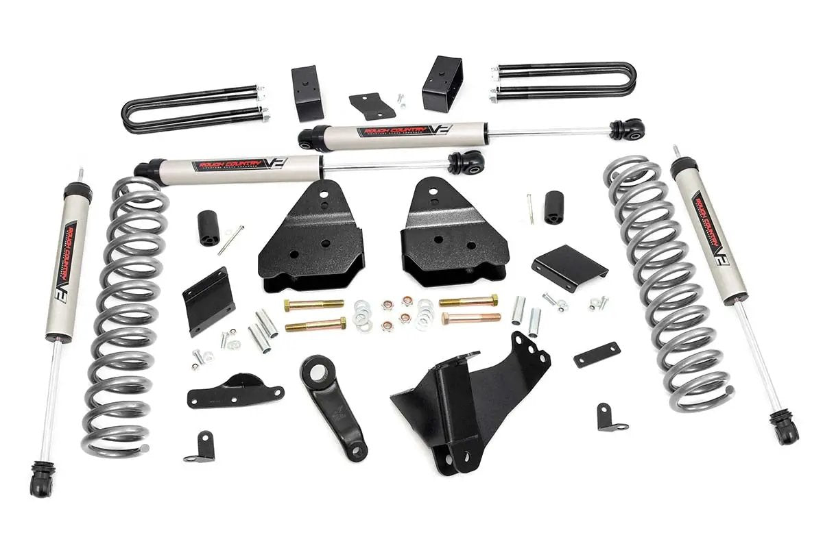 4.5 Inch Lift Kit | OVLD | V2 | Ford F-250 Super Duty 4WD (2011-2014) by Rough Country