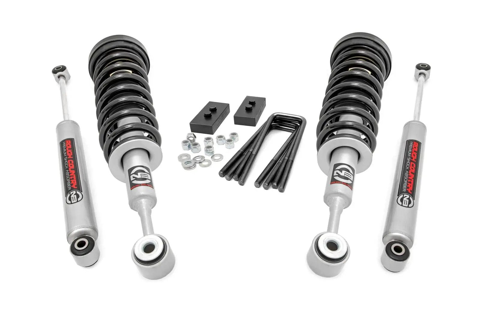 2.5 Inch Lift Kit | N3 Struts/N3 | Ford F-150 4WD (2004-2008) by Rough Country