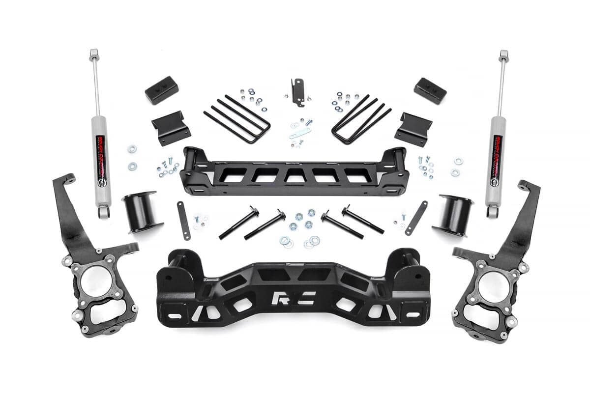 4 Inch Lift Kit | Ford F-150 2WD (2009-2010) by Rough Country