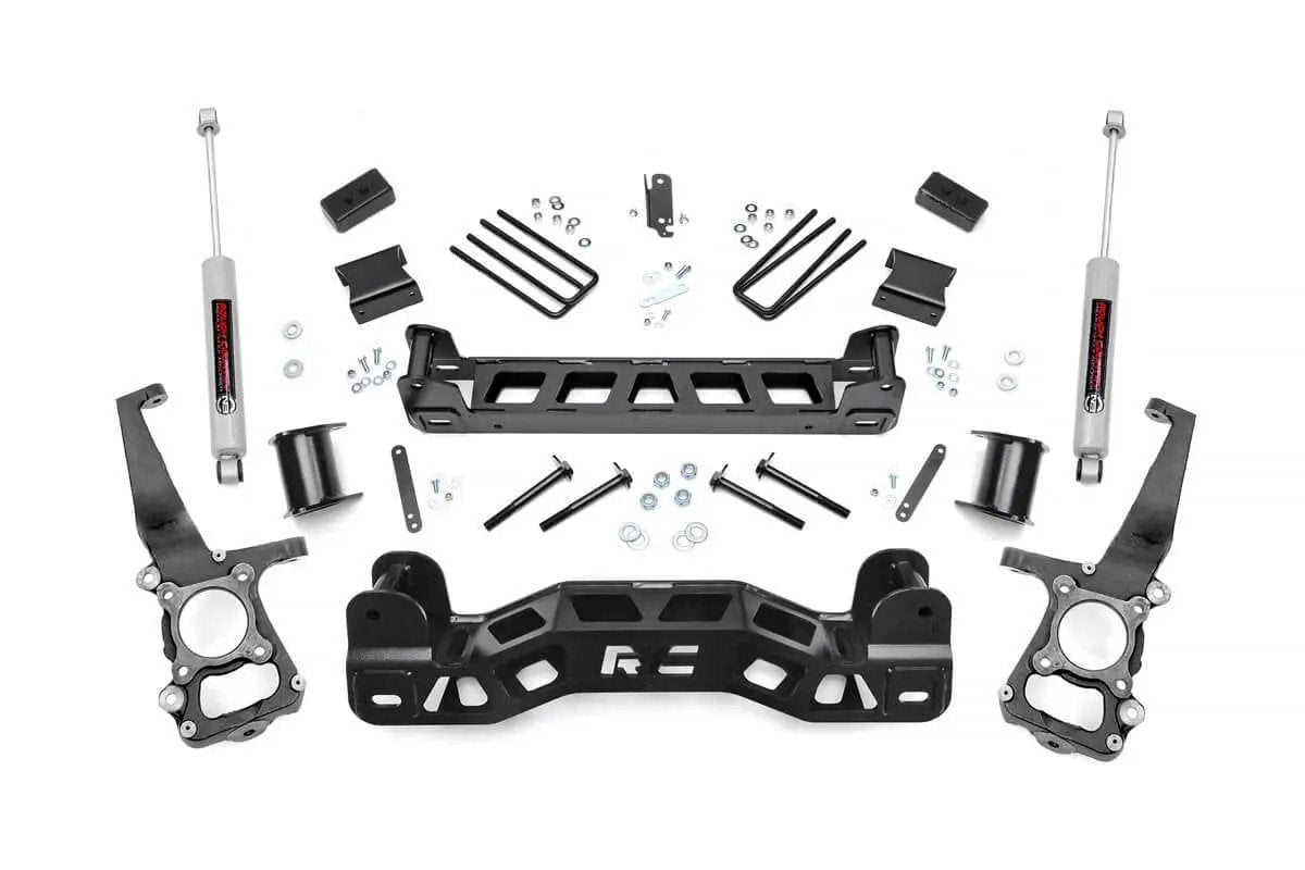 4 Inch Lift Kit | Ford F-150 2WD (2009-2010) by Rough Country