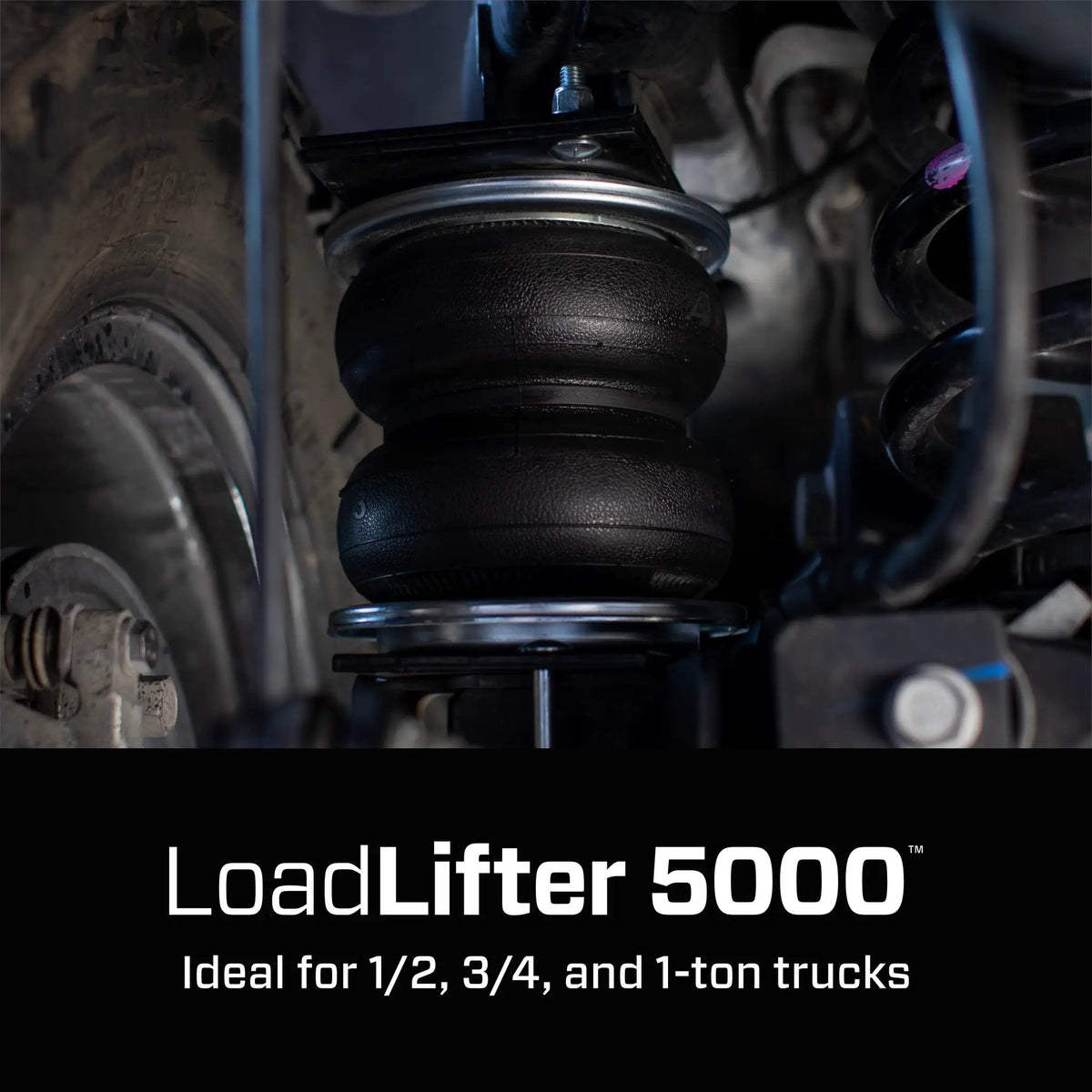 LoadLifter 5000; Leaf Spring Leveling Kit by Air Lift