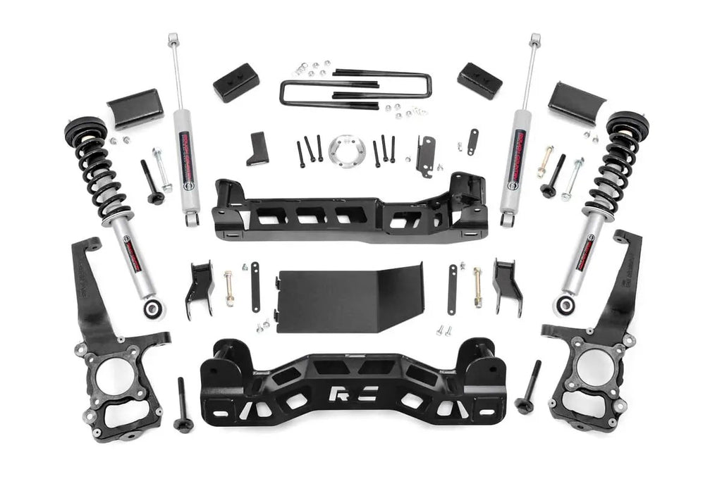 4 Inch Lift Kit | N3 Struts | Ford F-150 4WD (2011-2013) by Rough Country