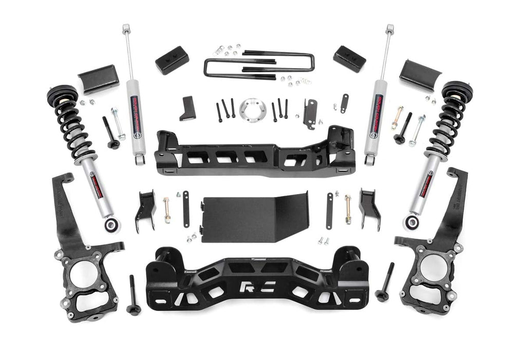 4 Inch Lift Kit | N3 Struts | Ford F-150 4WD (2011-2013) by Rough Country