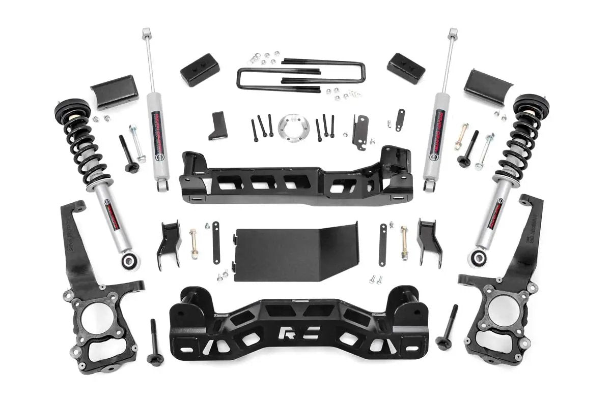 4 Inch Lift Kit | N3 Struts | Ford F-150 4WD (2011-2013) by Rough Country