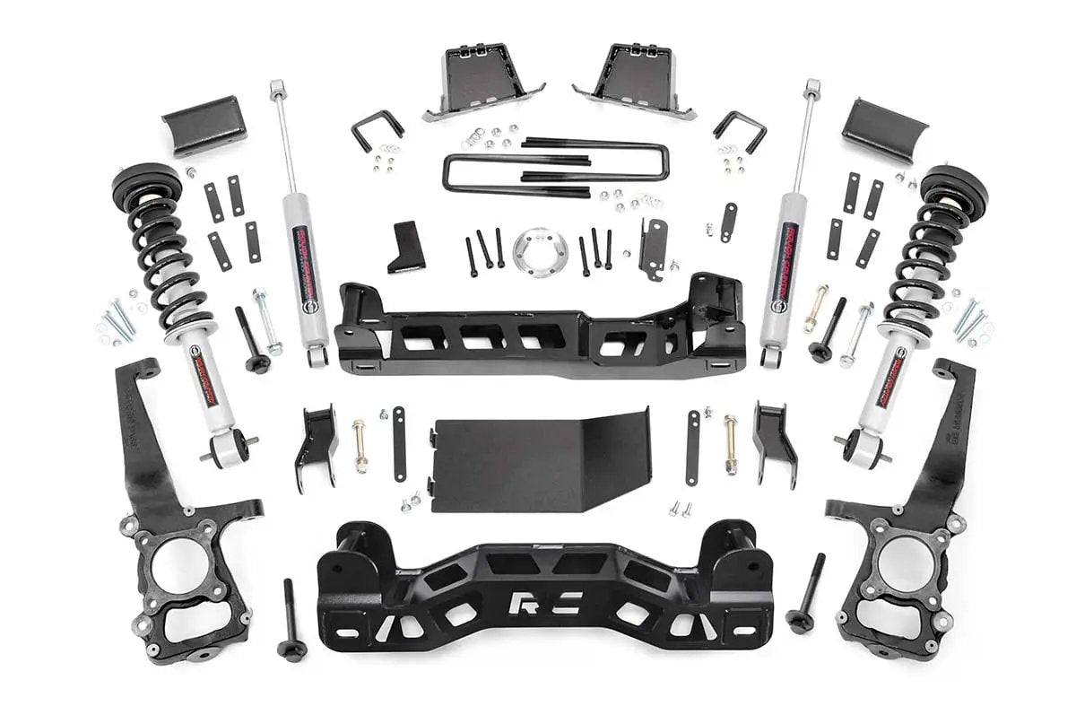 6 Inch Lift Kit | N3 Struts | Ford F-150 4WD (2014) by Rough Country