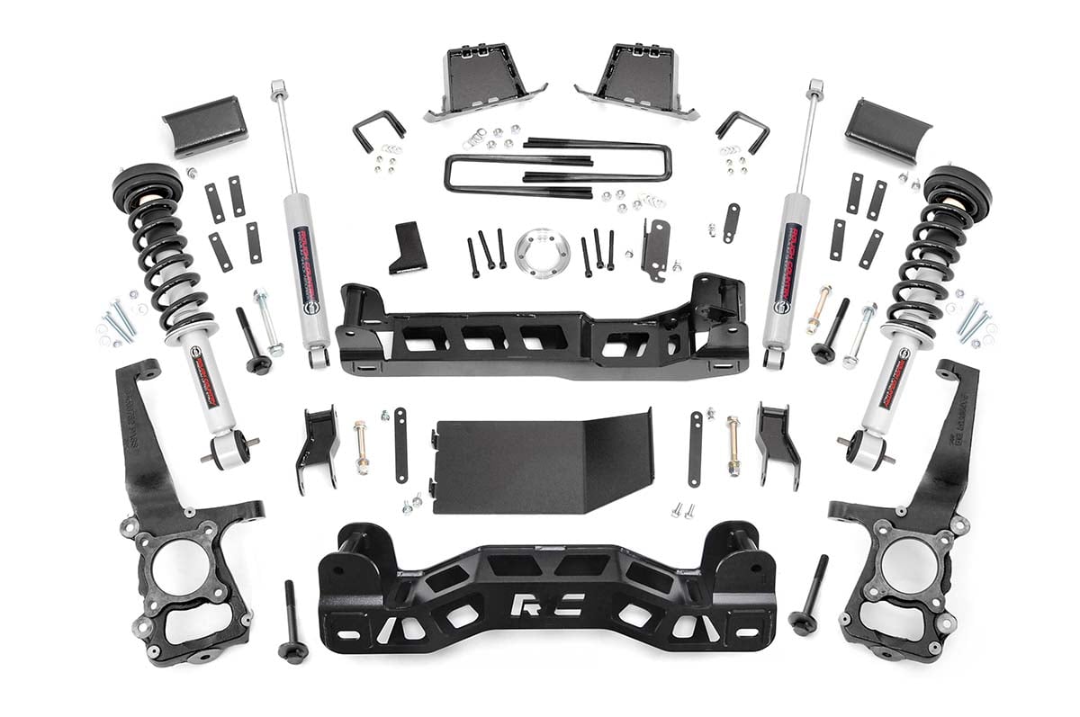 6 Inch Lift Kit | N3 Struts | Ford F-150 4WD (2014) by Rough Country