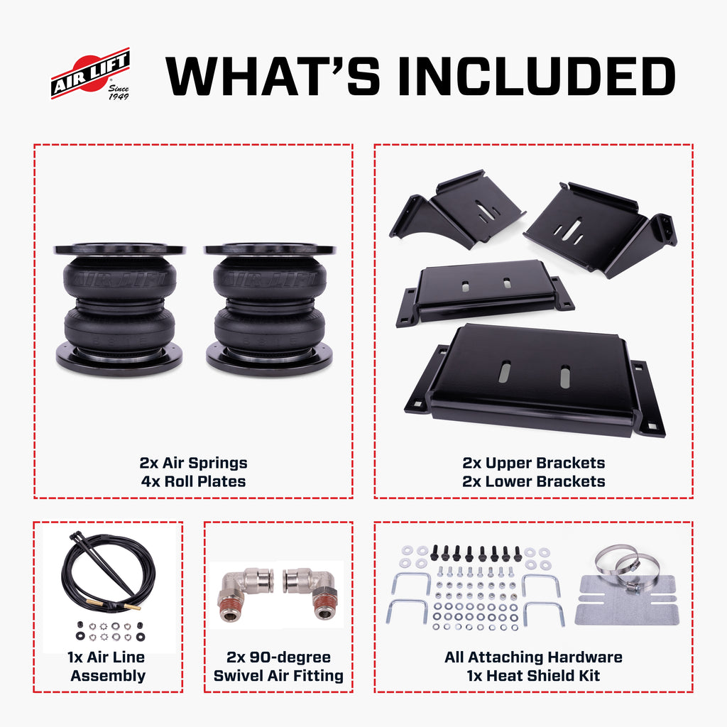 LoadLifter 7500 XL Ultimate air spring kit by Air Lift
