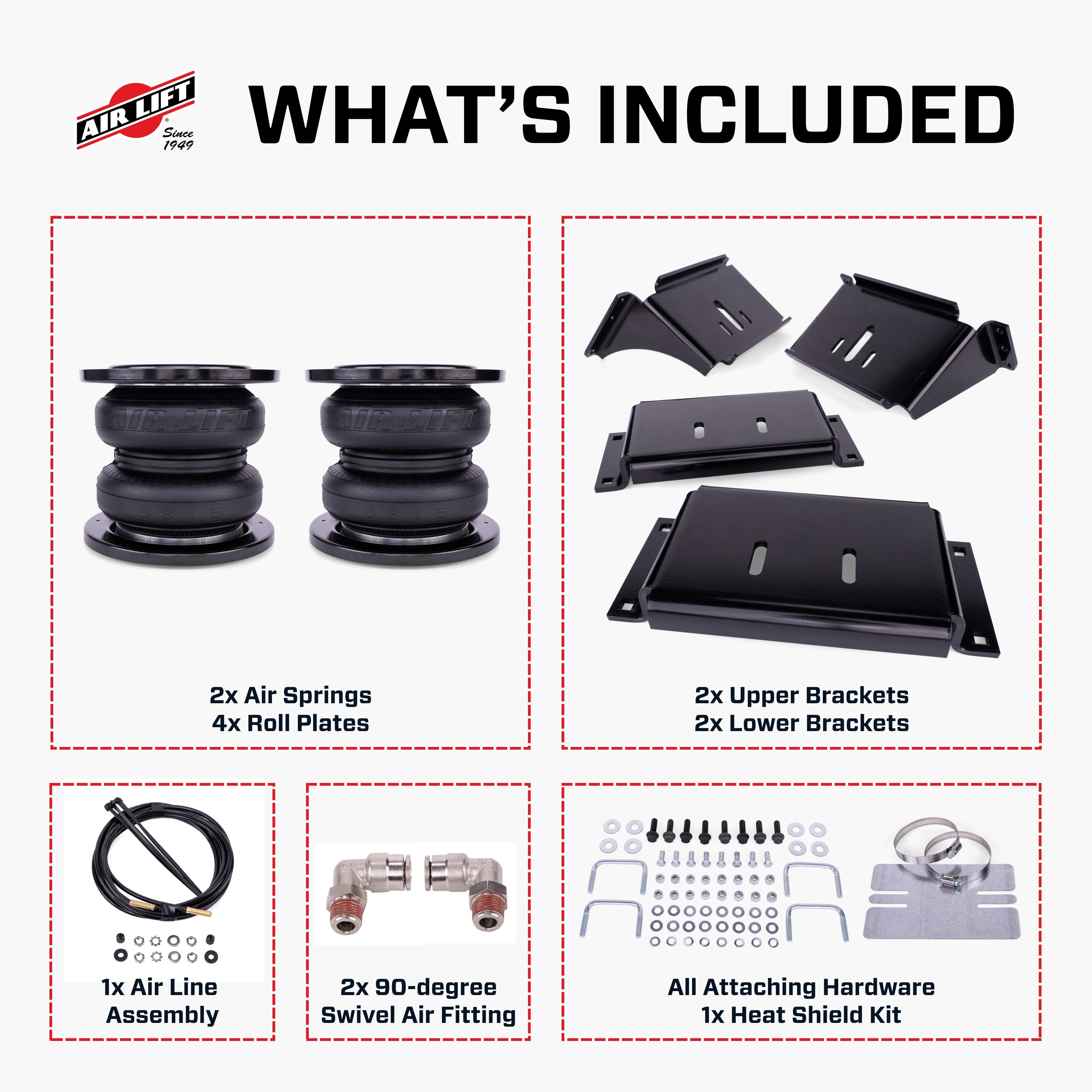 LoadLifter 7500 XL Ultimate air spring kit by Air Lift