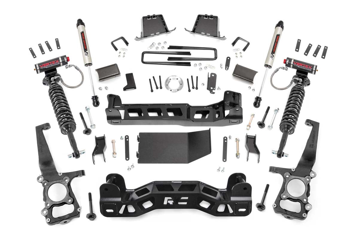 6 Inch Lift Kit | Vertex/V2 | Ford F-150 4WD (2014) by Rough Country