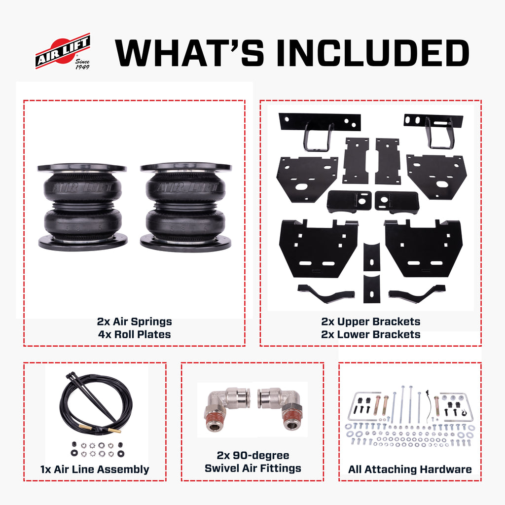 LoadLifter 7500 XL Ultimate air spring kit for the 23-25 Ford F-450 4WD - 57579 by Air Lift