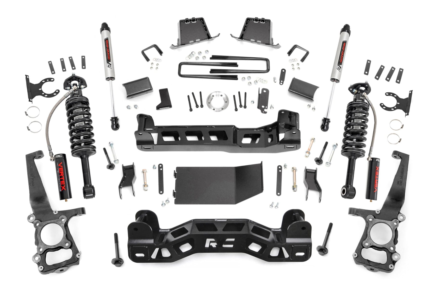 6 Inch Lift Kit | Vertex/V2 | Ford F-150 4WD (2011-2013) by Rough Country