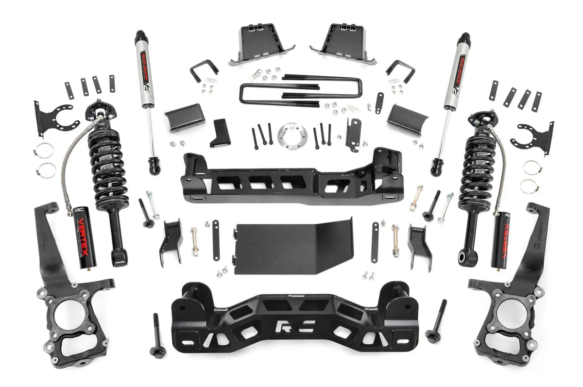 6 Inch Lift Kit | Vertex/V2 | Ford F-150 4WD (2011-2013) by Rough Country