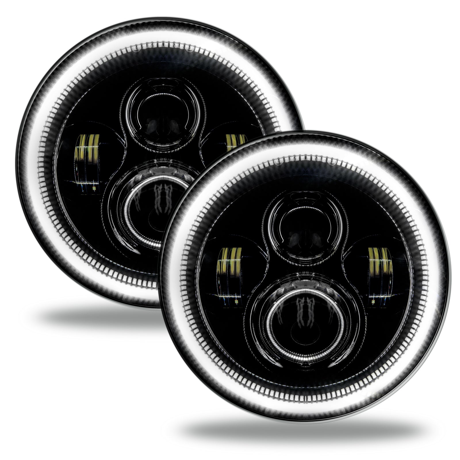 ORACLE Lighting 7" High Powered LED Headlights - Black Bezel by Oracle Lighting