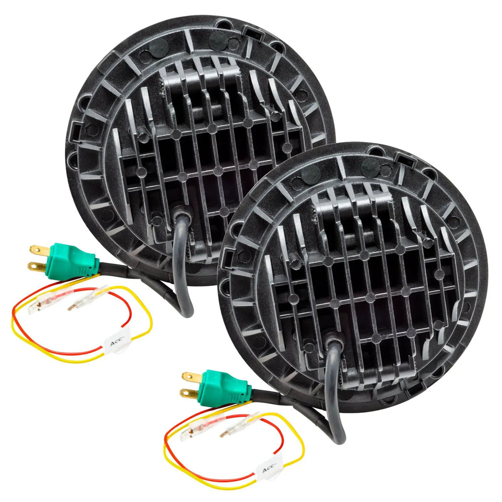 ORACLE Lighting 7" High Powered LED Headlights - Black Bezel by Oracle Lighting