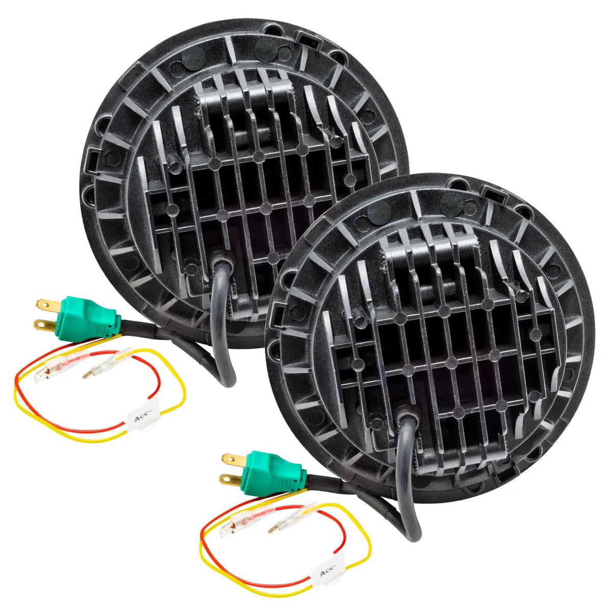 ORACLE Lighting 7" High Powered LED Headlights - Black Bezel by Oracle Lighting