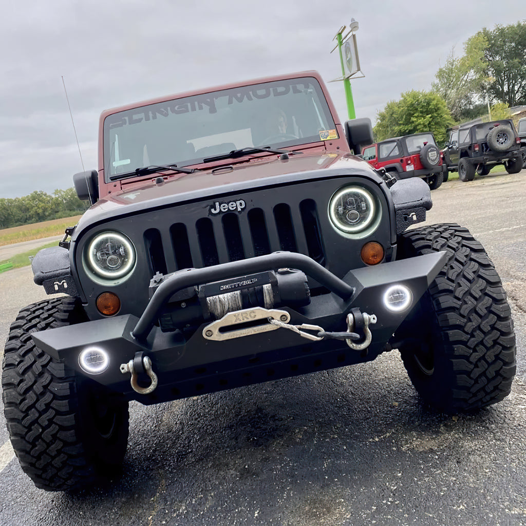 ORACLE Lighting 7" High Powered LED Headlights - Black Bezel by Oracle Lighting