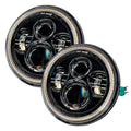 ORACLE Lighting 2007-2018 Jeep Wrangler JK Switchback LED Halo Headlights by Oracle Lighting