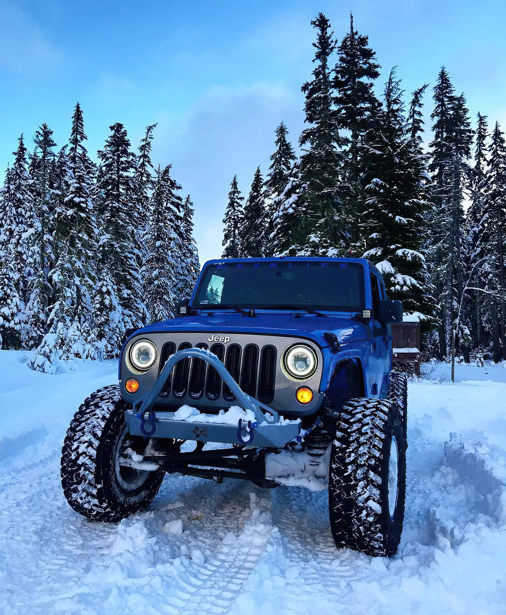 ORACLE Lighting 2007-2018 Jeep Wrangler JK Switchback LED Halo Headlights by Oracle Lighting