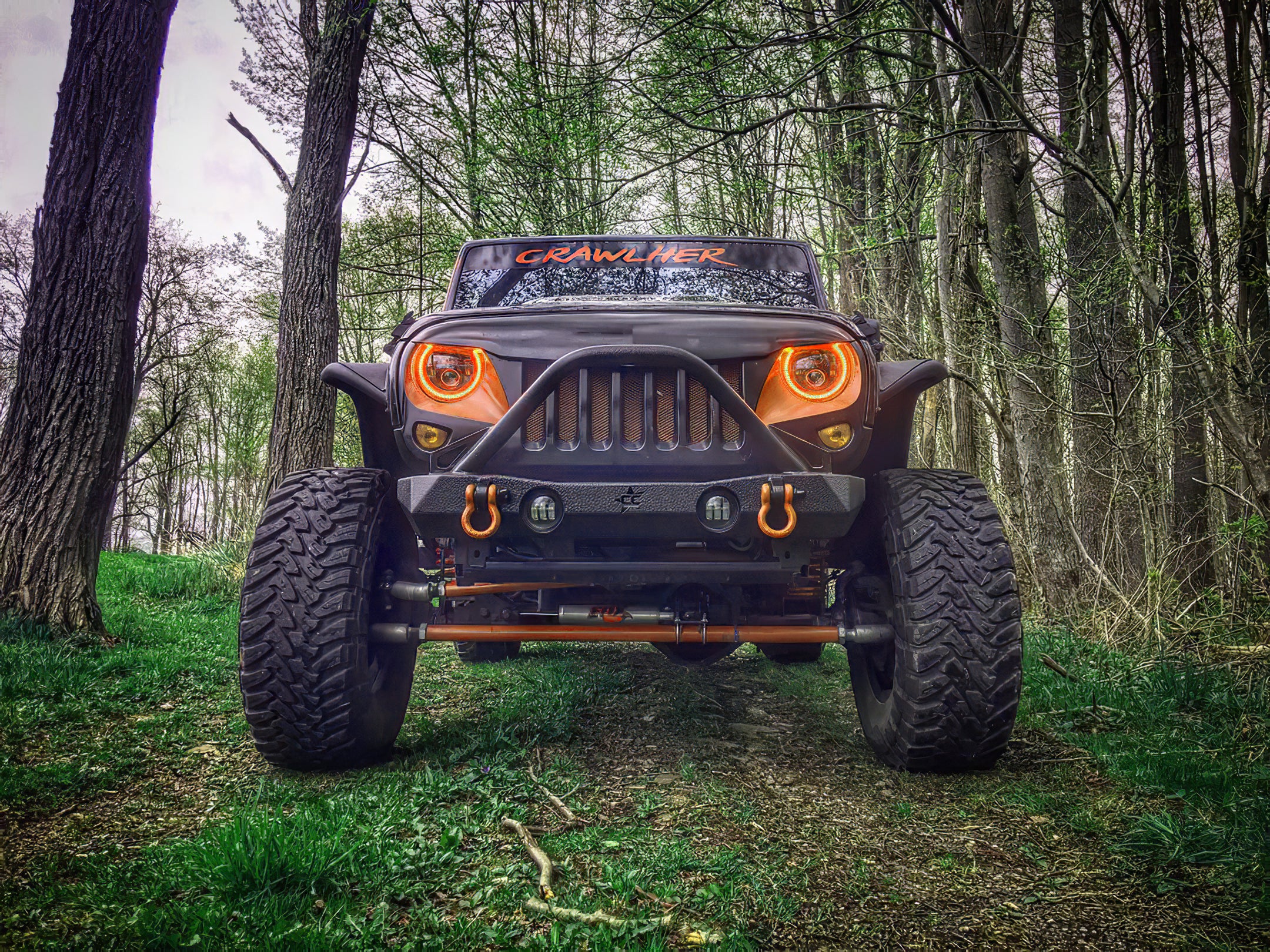 7" High Powered LED Headlights - Black Bezel - Dynamic ColorSHIFT by Oracle Lighting