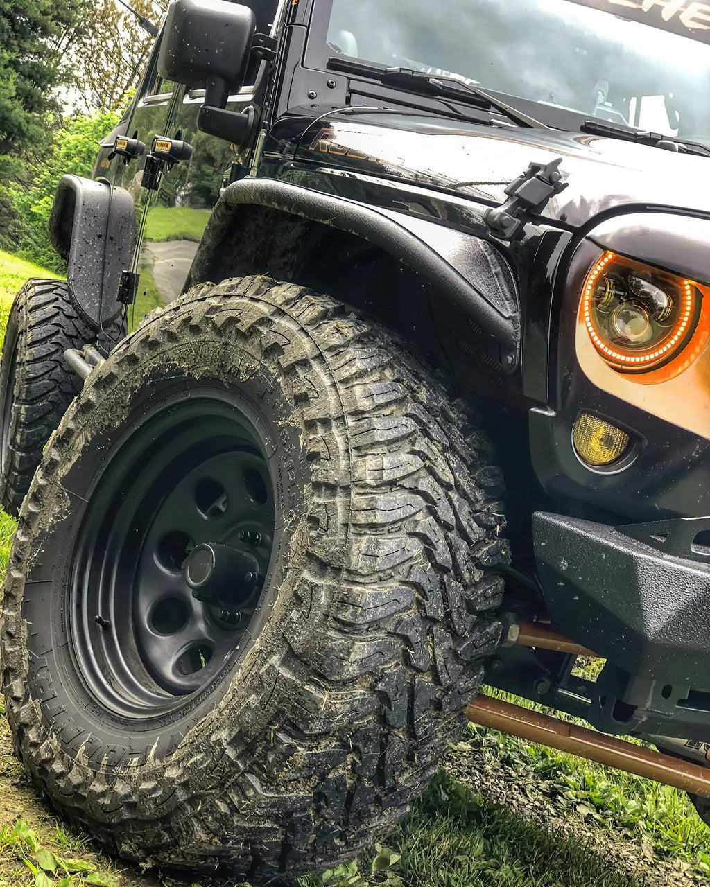 7" High Powered LED Headlights - Black Bezel - Dynamic ColorSHIFT by Oracle Lighting