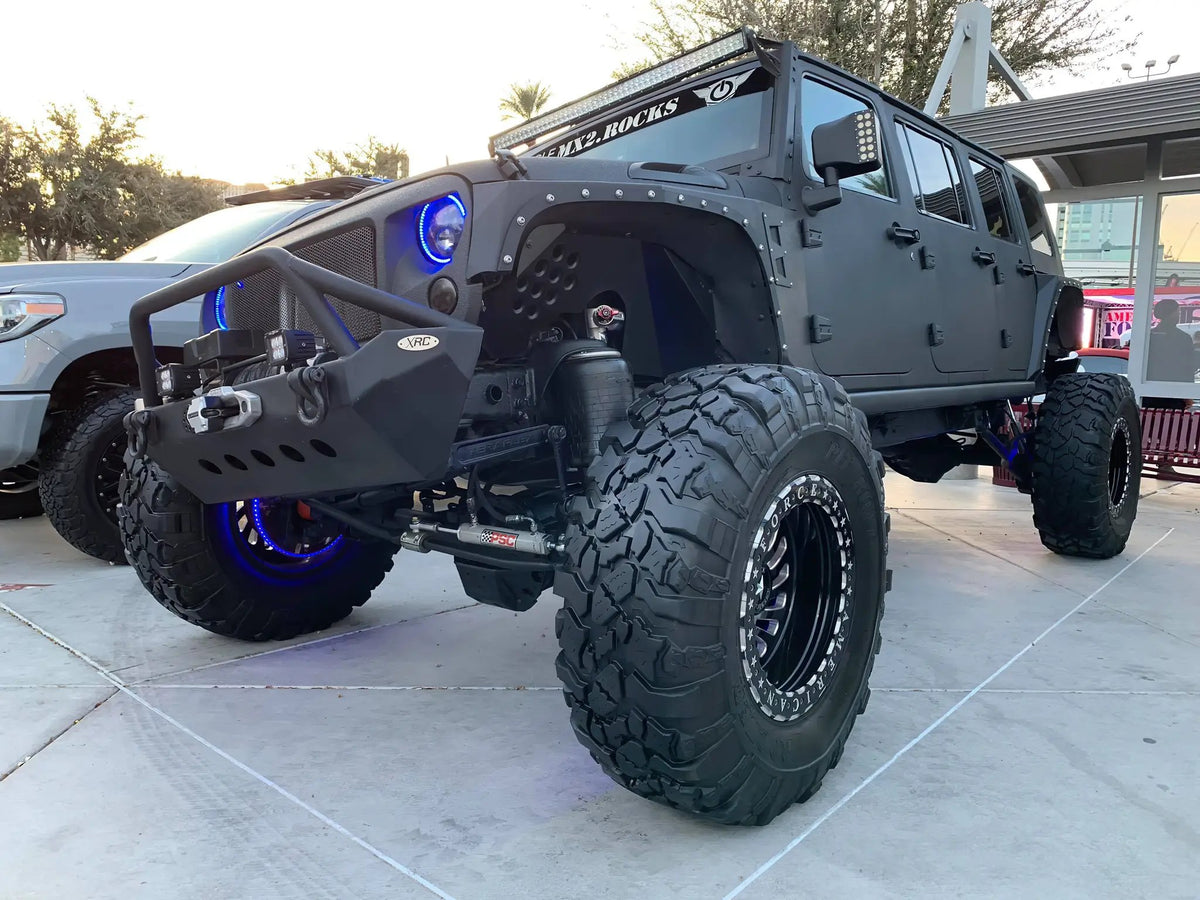 7" High Powered LED Headlights - Black Bezel - Dynamic ColorSHIFT by Oracle Lighting