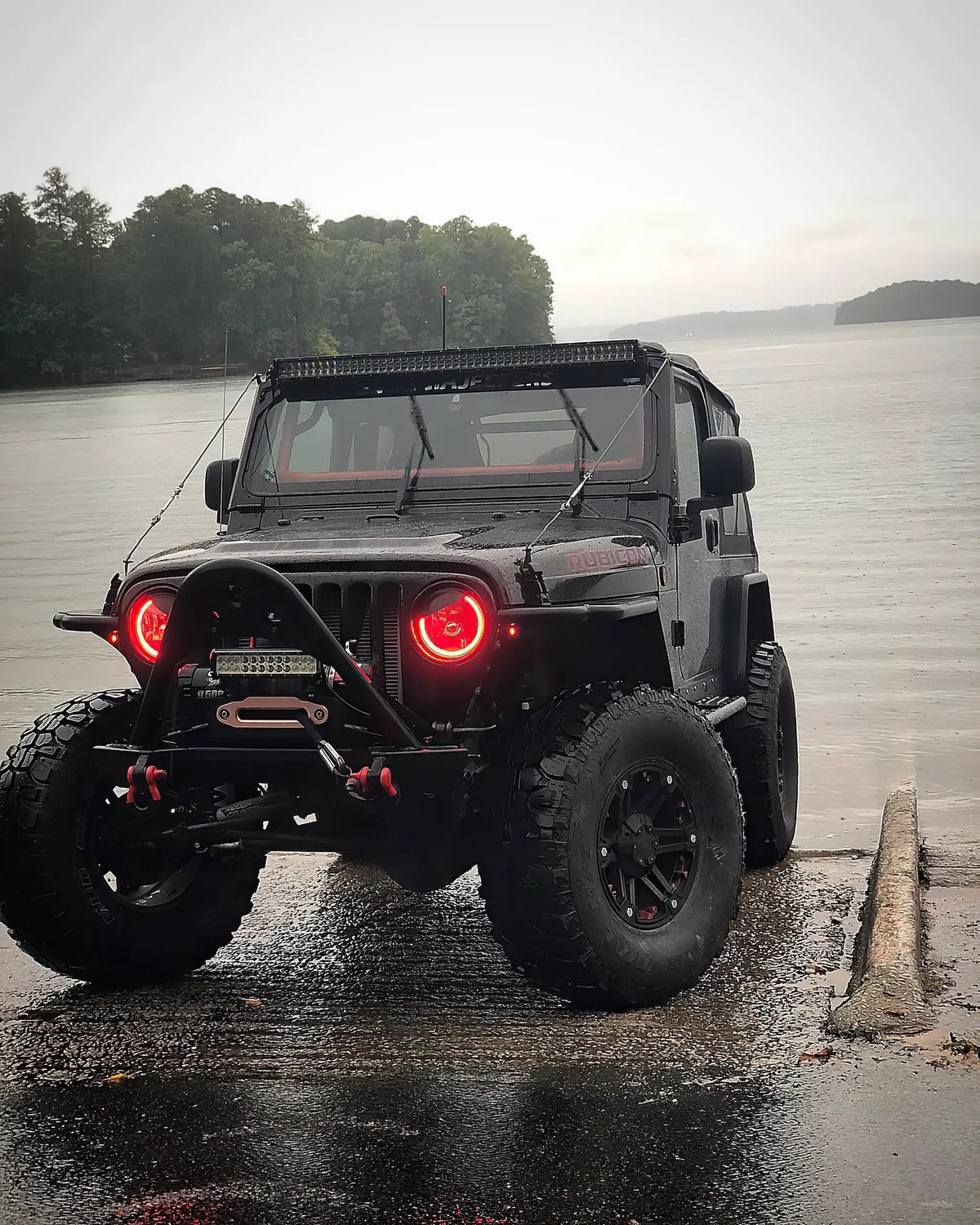 7" High Powered LED Headlights - Black Bezel - Dynamic ColorSHIFT by Oracle Lighting