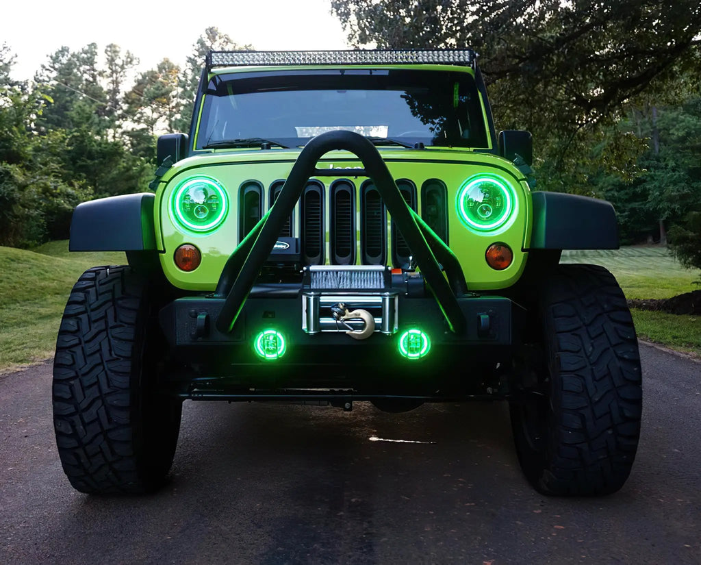 ORACLE Lighting 7" High Powered LED Headlights - Black Bezel by Oracle Lighting