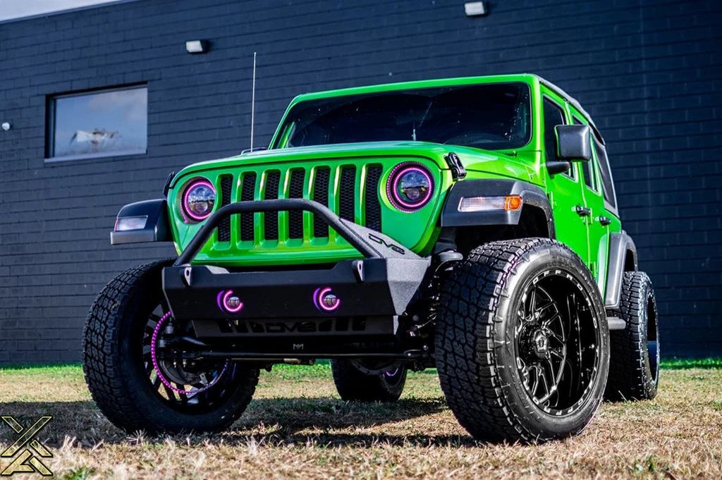 Jeep Wrangler JL/Gladiator JT 7in. High Powered LED Headlights (Pair) by Oracle Lighting