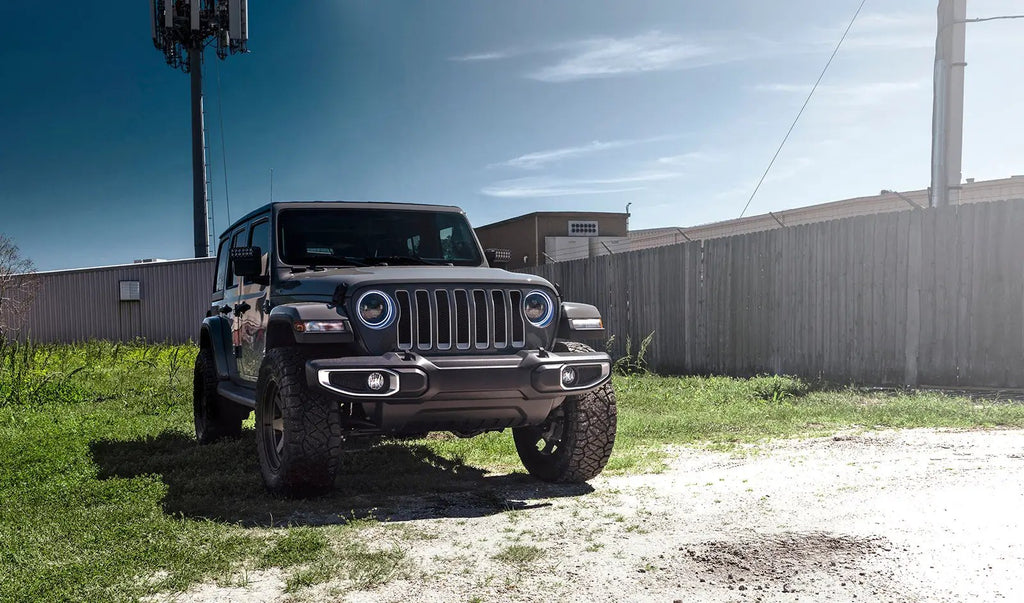 7 in. High Powered LED Headlights, ColorSHIFT, Pair by Oracle Lighting