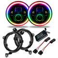 Jeep Wrangler JL/Gladiator JT 7in. High Powered LED Headlights (Pair) by Oracle Lighting