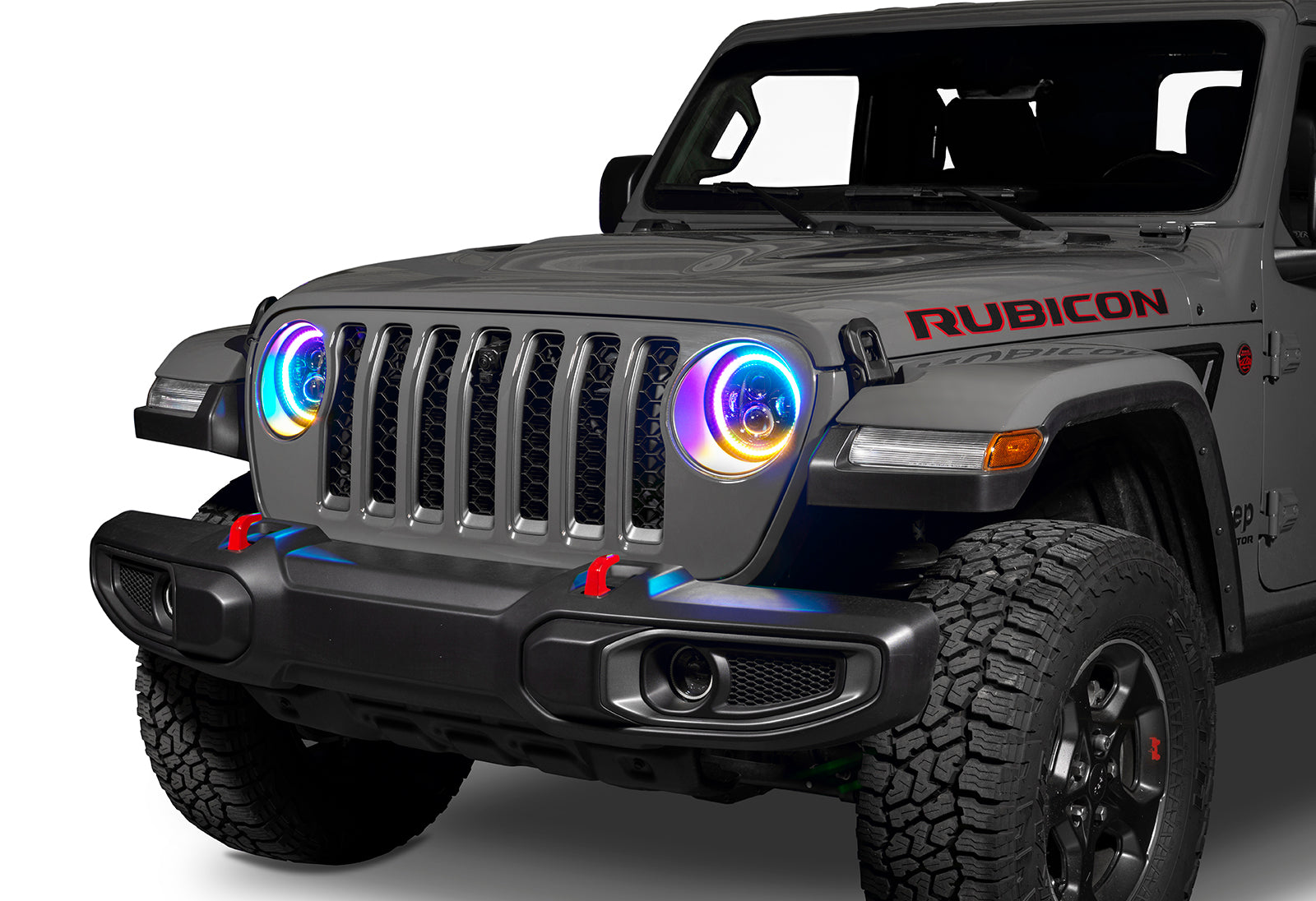 Jeep Wrangler JL/Gladiator JT 7in. High Powered LED Headlights (Pair) by Oracle Lighting