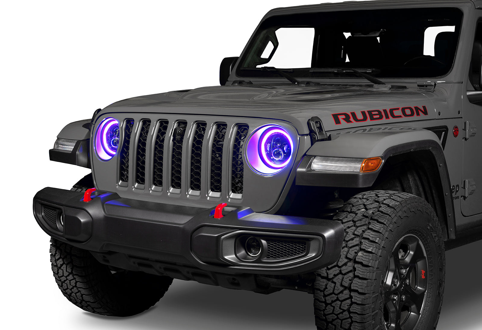 Jeep Wrangler JL/Gladiator JT 7in. High Powered LED Headlights (Pair) by Oracle Lighting