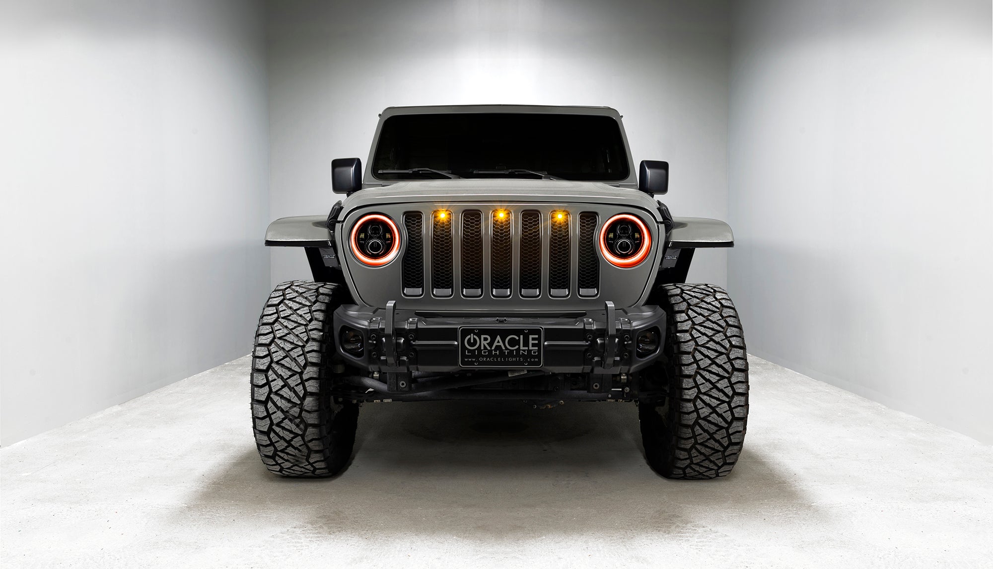 Jeep Wrangler JL/Gladiator JT 7in. High Powered LED Headlights (Pair) by Oracle Lighting