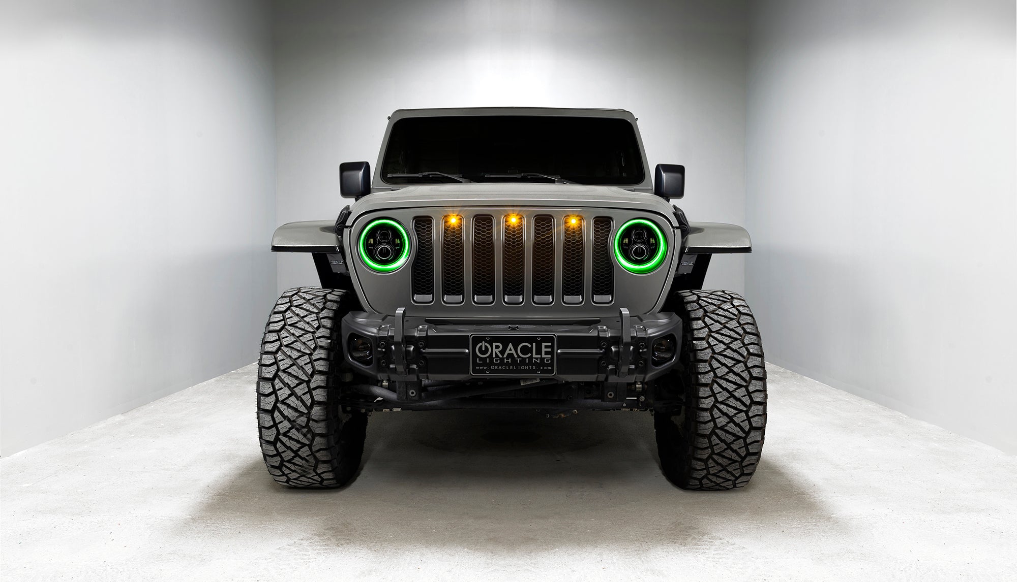 Jeep Wrangler JL/Gladiator JT 7in. High Powered LED Headlights (Pair) by Oracle Lighting