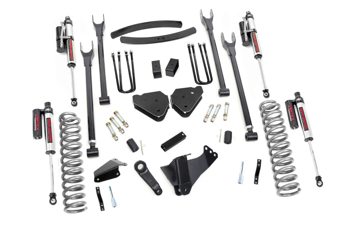 6 Inch Lift Kit | Diesel | 4 Link | OVLDS | Vertex | Ford F-250/F-350 Super Duty (05-07) by Rough Country