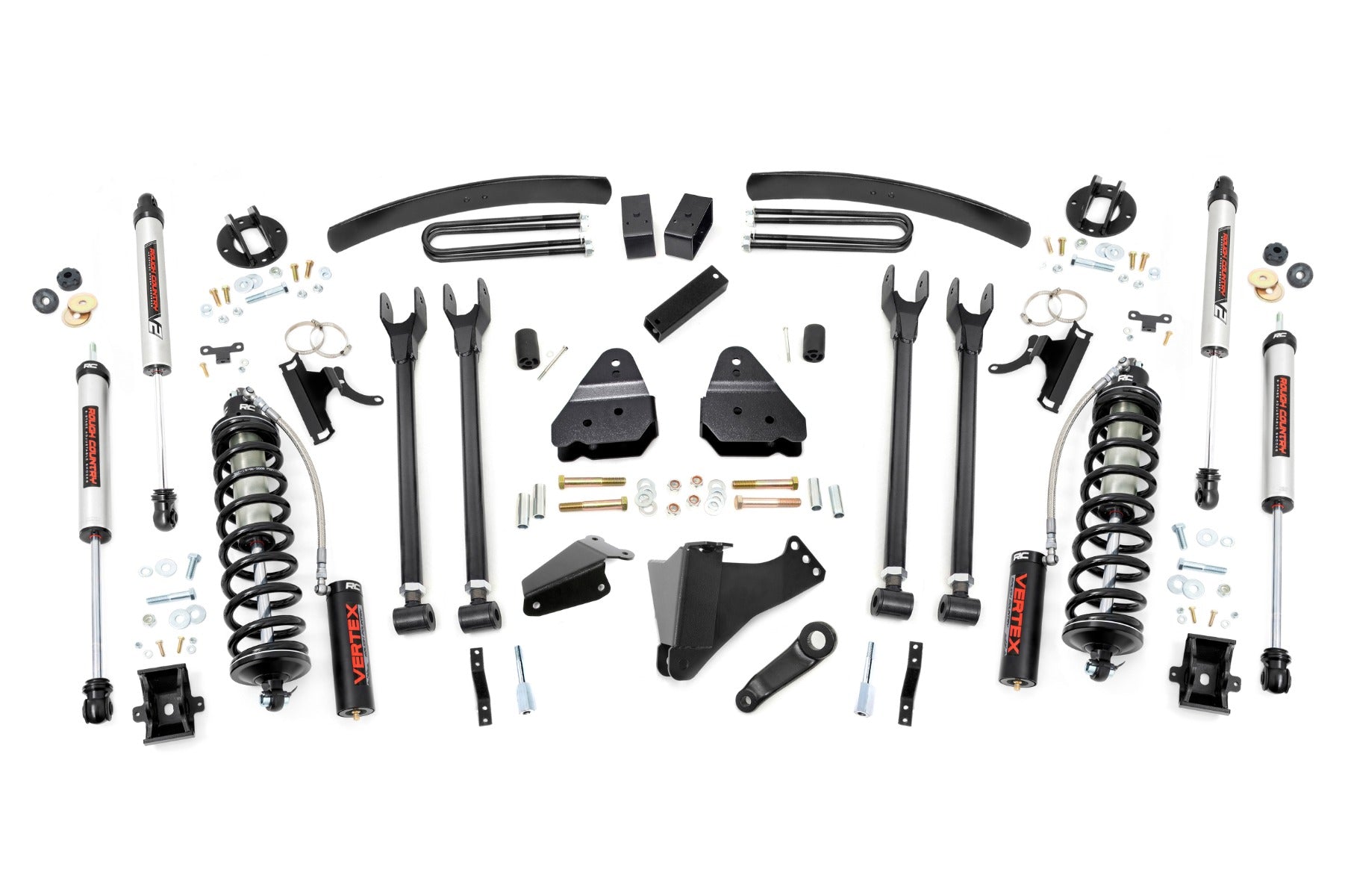 6 Inch Lift Kit | Diesel | 4 Link | C/O V2 | Ford F-250/F-350 Super Duty (05-07) by Rough Country