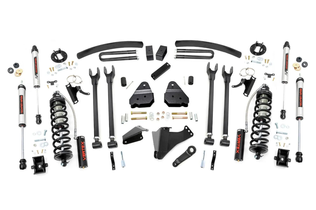6 Inch Lift Kit | Diesel | 4 Link | C/O V2 | Ford F-250/F-350 Super Duty (05-07) by Rough Country